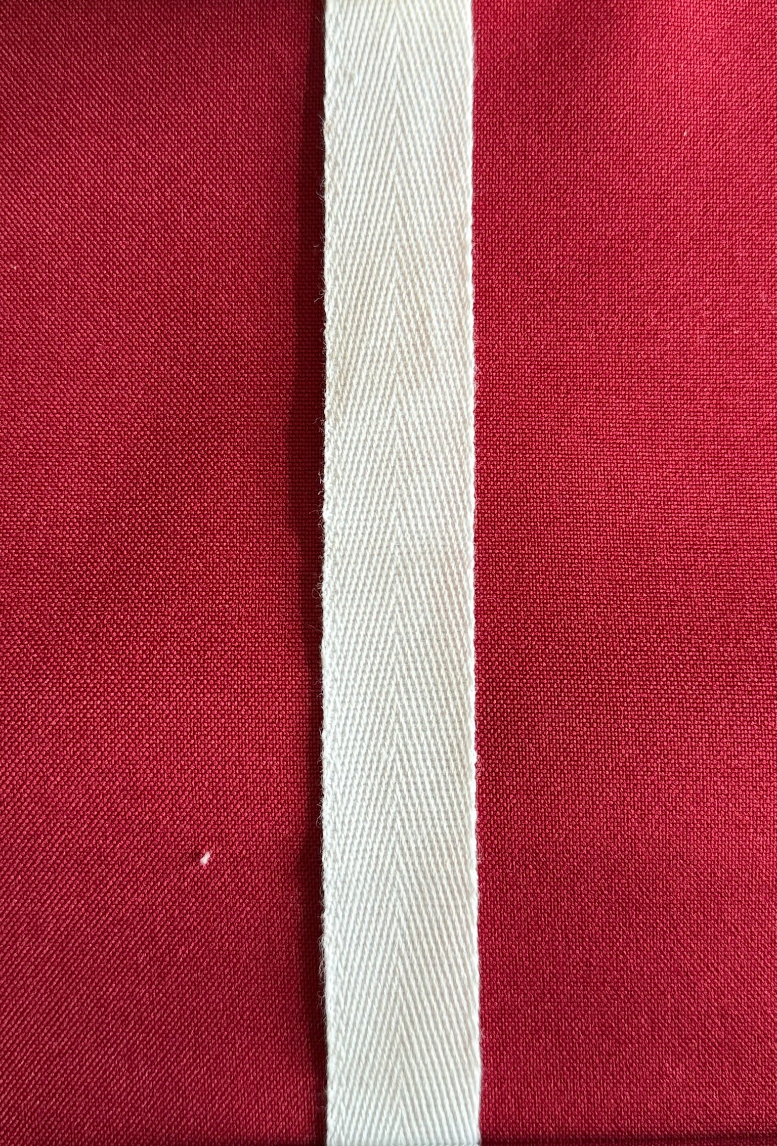 Fita de Sarja (Espinha) | 100% Algodão Natural