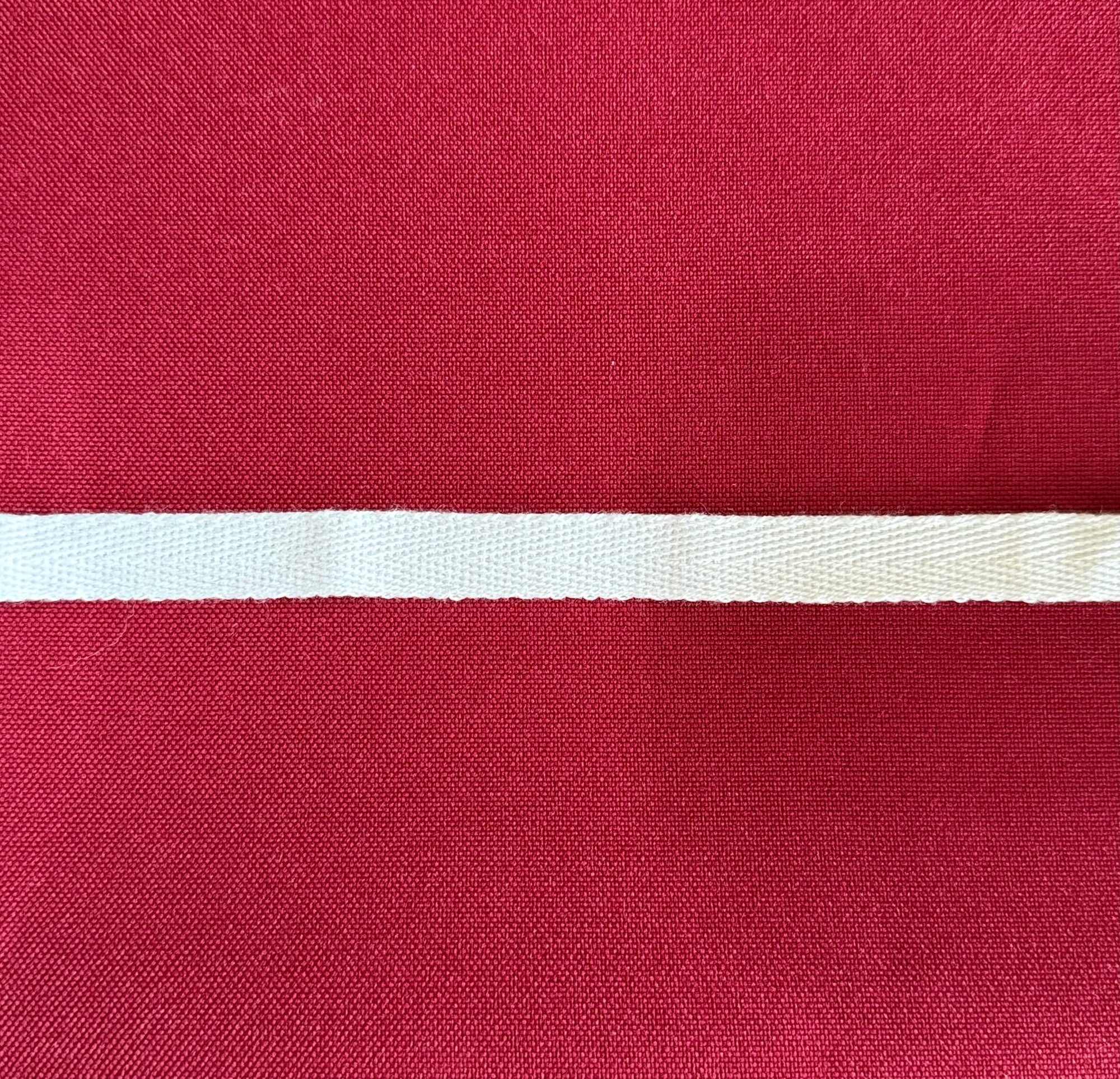 Fita de Sarja (Espinha) | 100% Algodão Natural