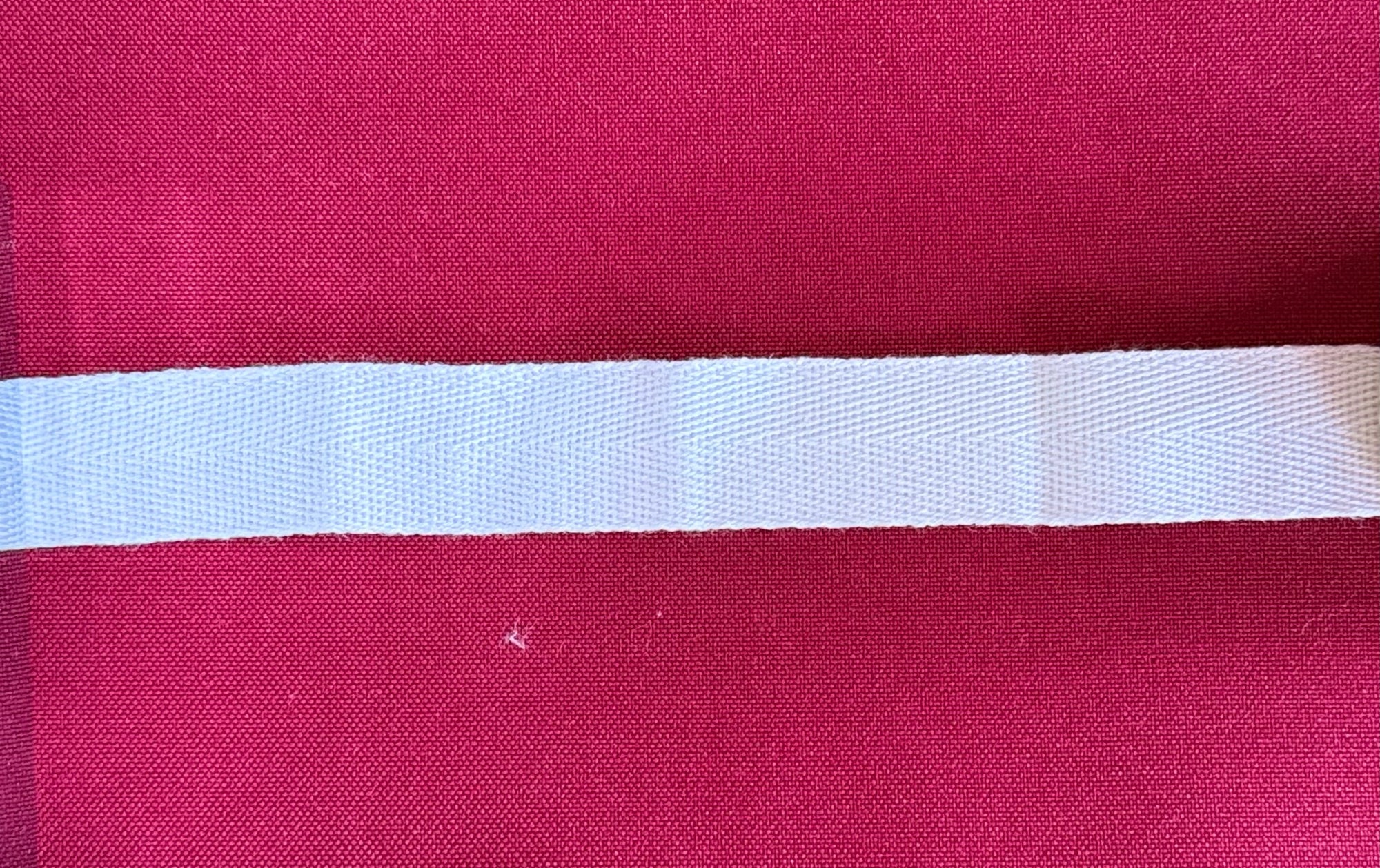 Fita de Sarja (Espinha) | 100% Algodão Natural