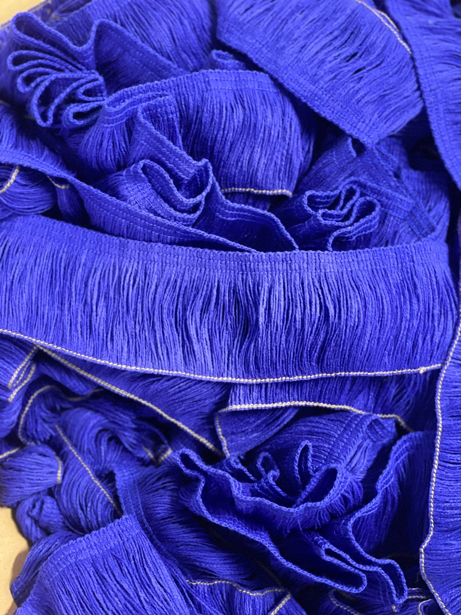 LL0001 - 🧶 Franja Acrílica – Ideal para Cachecóis e Muito Mais