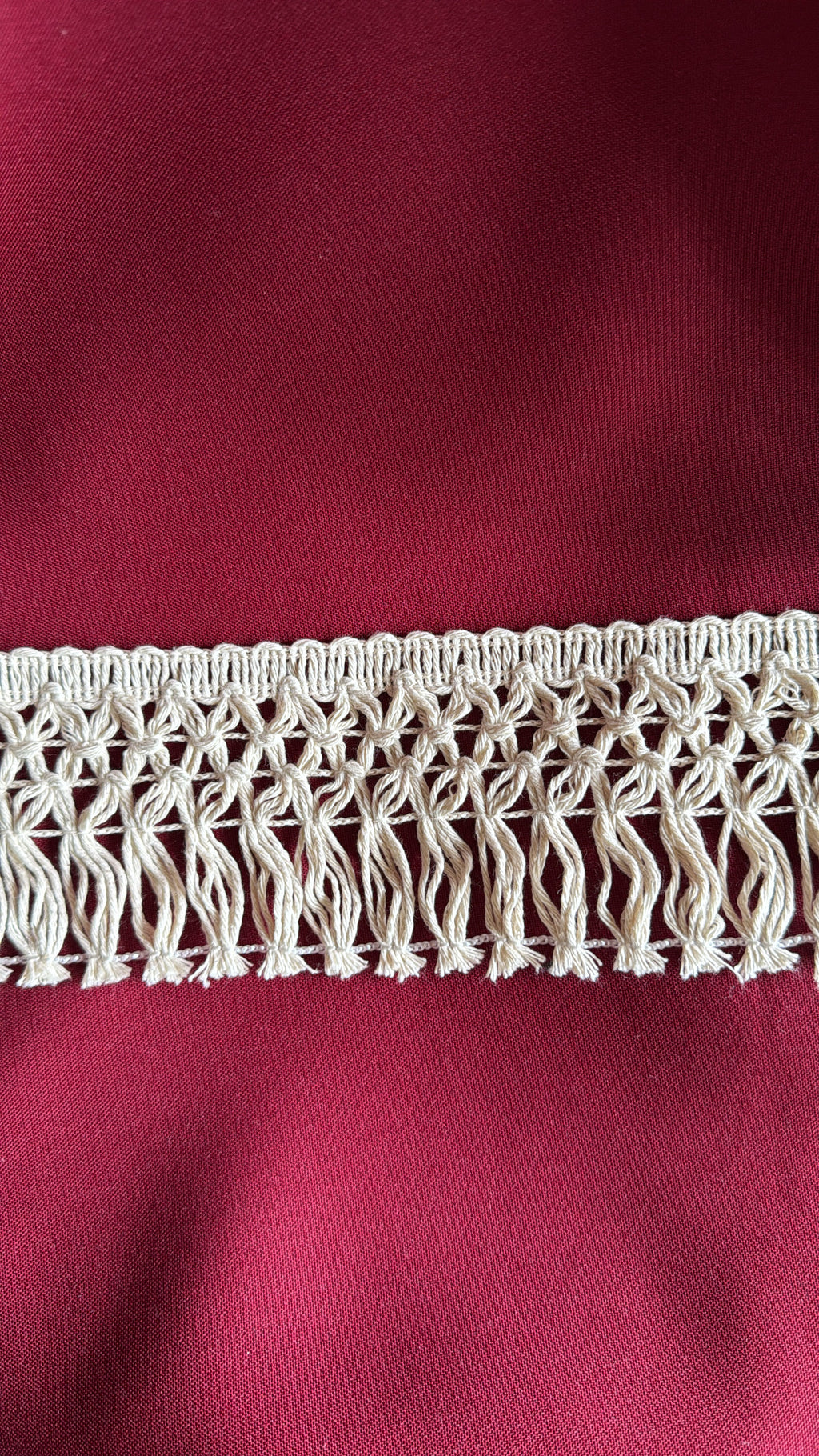 LL0006 - 🧶 Franja em Algodão 8,5 cm