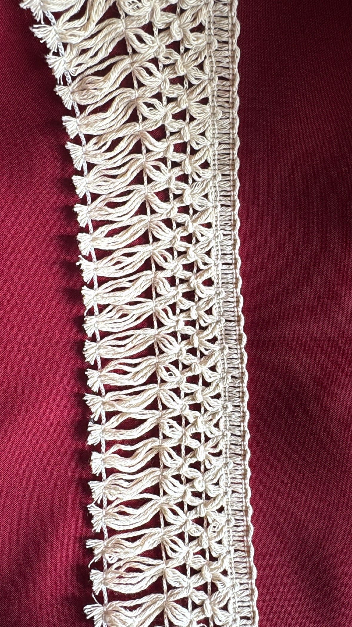 LL0006 - 🧶 Franja em Algodão 8,5 cm