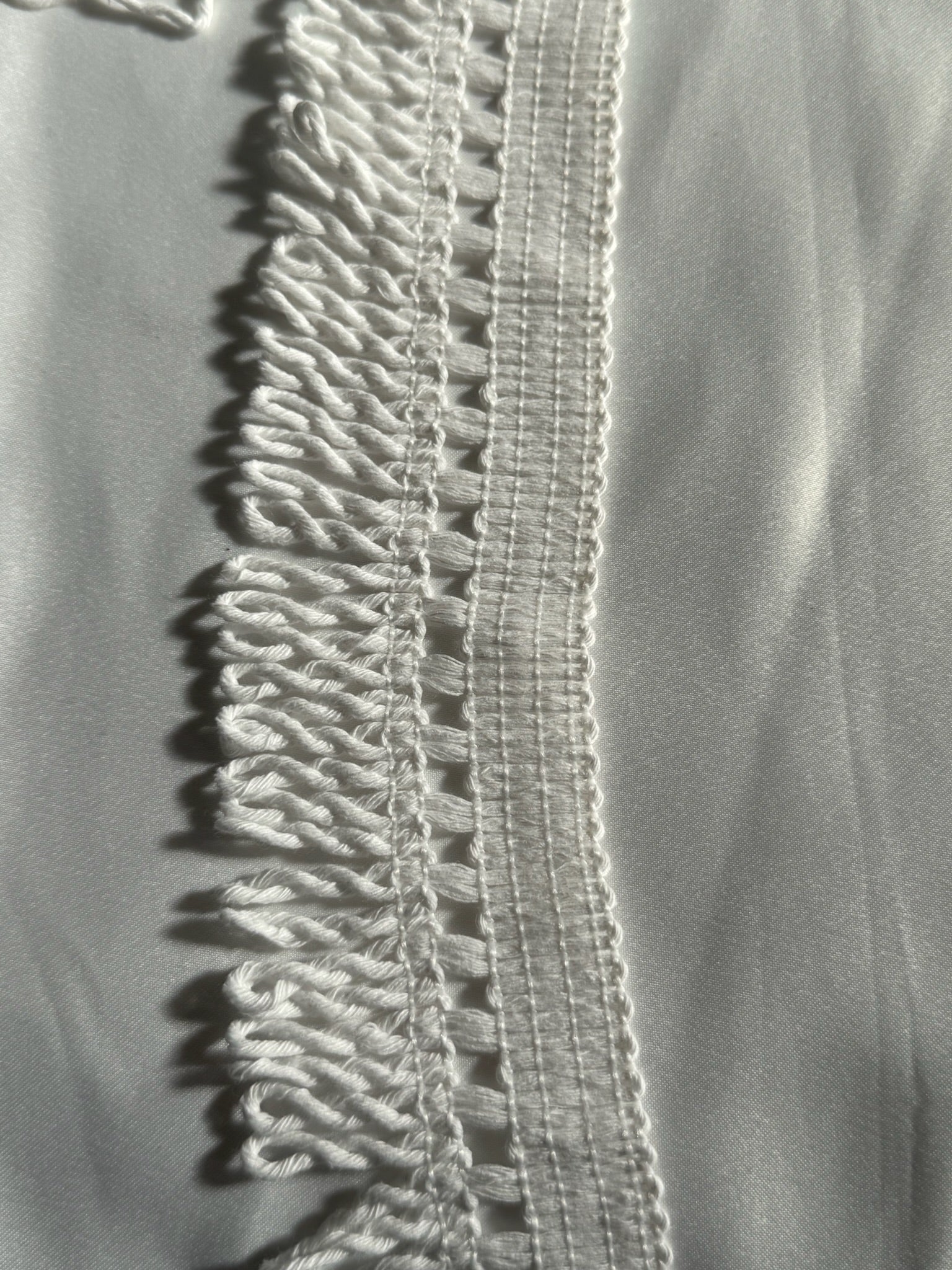 LL0013 -  🧵 Franja Decorativa em Algodão – Toque Natural e Versátil para os Teus Projetos