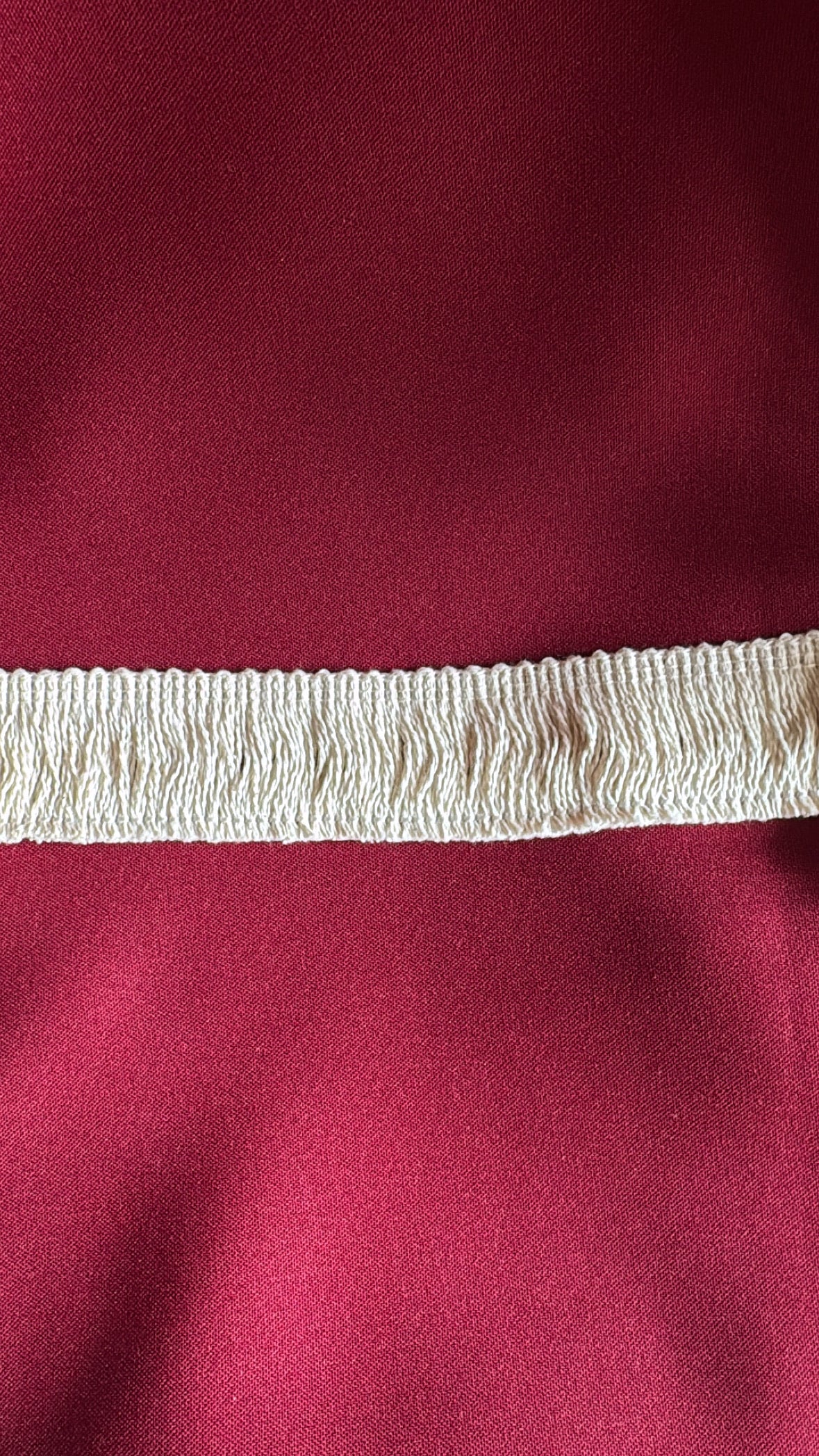 LL0017 – 🧵 Franja Decorativa em Algodão – Toque Natural e Elegância Artesanal