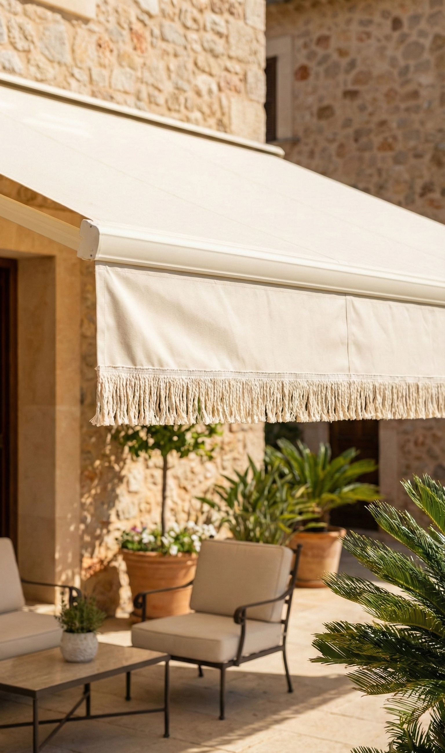 Franja Pluma de Algodão