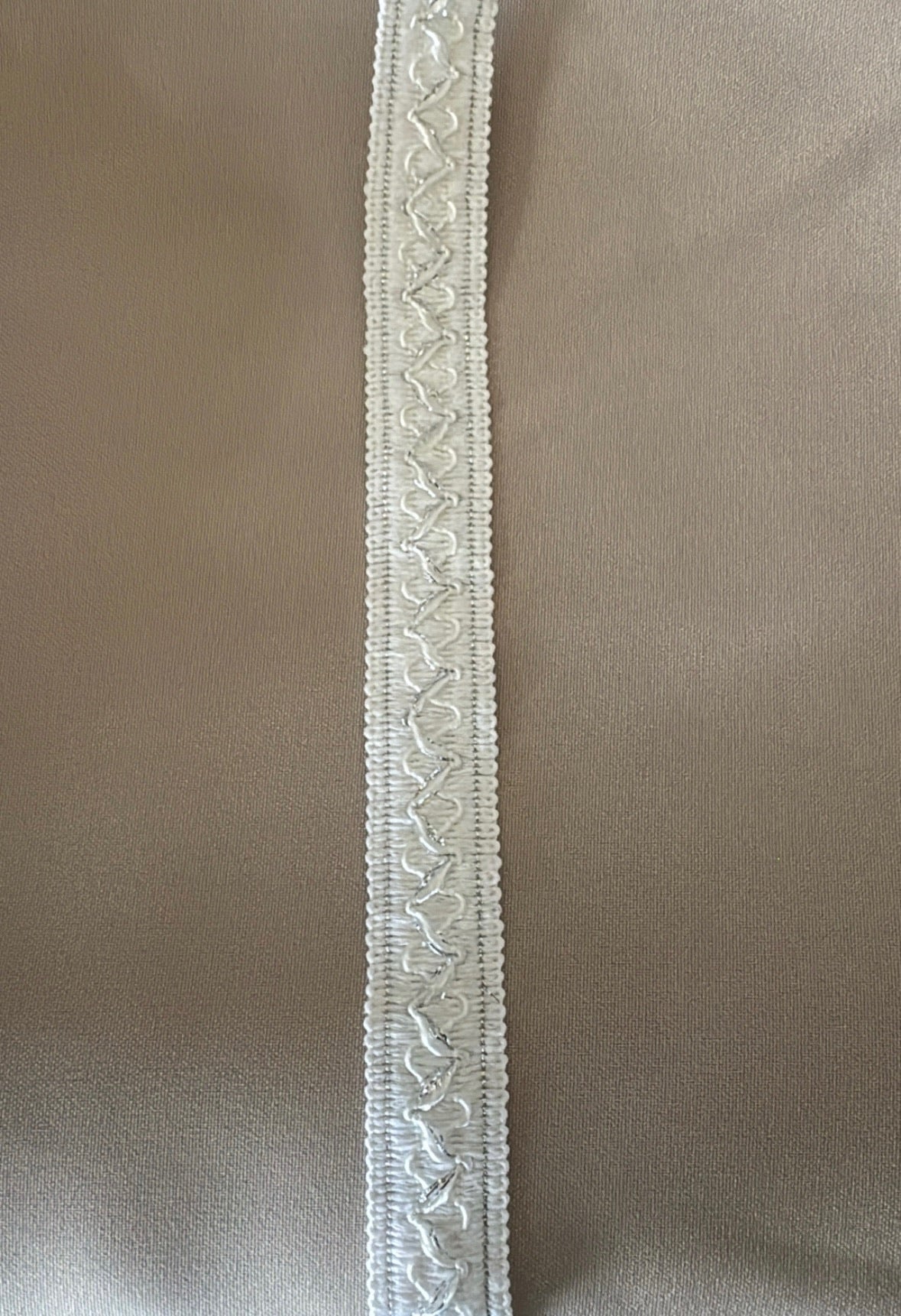 LL0022 - ✨ Galão Decorativo em Algodão com Lurex – Brilho Subtil e Elegância Natural