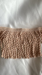 LL0021 - 🧵 Franja Decorativa em Algodão – Fios Torcidos com Elegância Artesanal