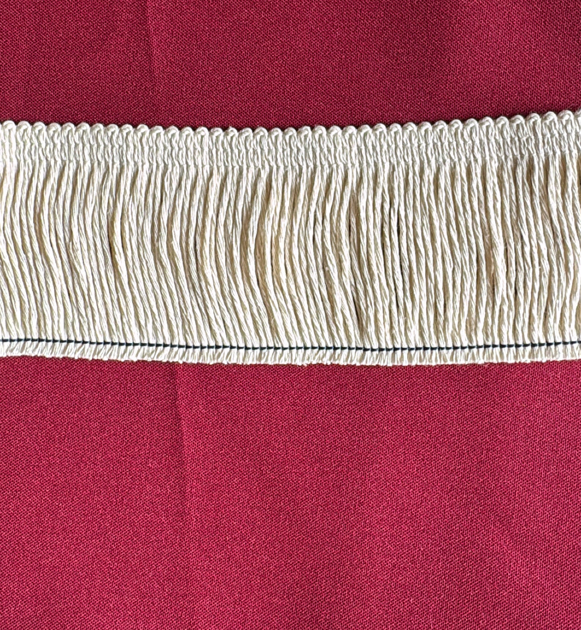LL0025-  Franja em Algodão Decorativa 7 cm