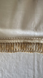 LL0031 - 🧶 Franja Decorativa em Algodão e Filamento – Equilíbrio entre Naturalidade e Resistência