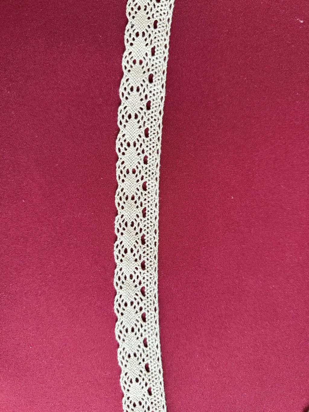 Renda Ponto Fino | Herança 100% Algodão 30mm