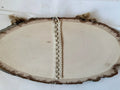 Galão fontainebleau em algodão natural creme com 15mm de largura para alta costura l&l