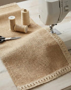 Bege galão treliça de algodão 100% natural com ponto aberto e borda de crochet creme delicada 30mm l&l